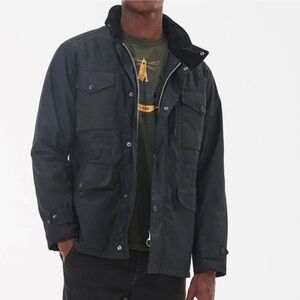 Barbour Sapper Regular Fit Weatherproof
Waxed Cotton Jacket, XXL